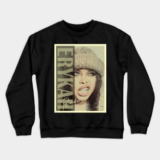 Smooth Detail Erykah Badu Crewneck Sweatshirt